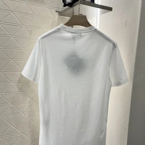 2025 The New Summer Women's T-shirt In Solid Color Pure Cotton Is Exquisite Loose Comfortable Versatile And Classic HL238